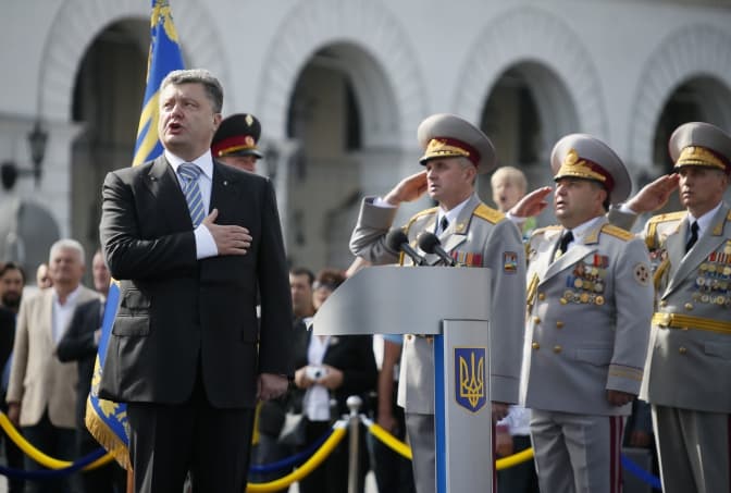 Звернення Президента Порошенка: 10 тез до Дня Незалежності України