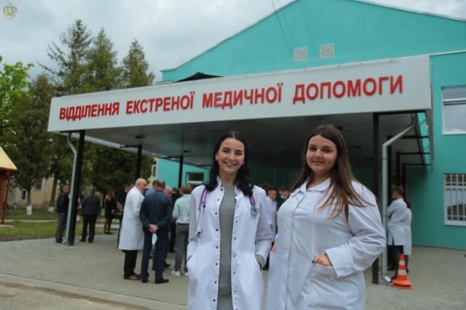 У Самбірській районній лікарні відкрили нове приймальне відділення