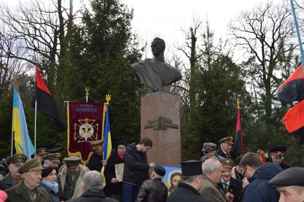 У Львові вшанували пам'ять командира УПА Романа Шухевича