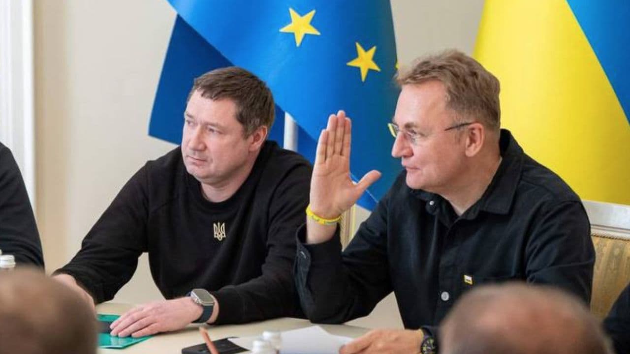 Голова Львівської ОВА Максим Козицький та міський голова Львова Андрій Садовий / Фото з відкритих джерел