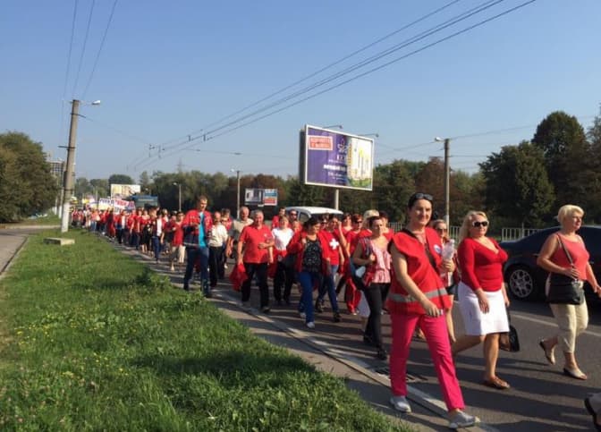 У Львові страйкують медики