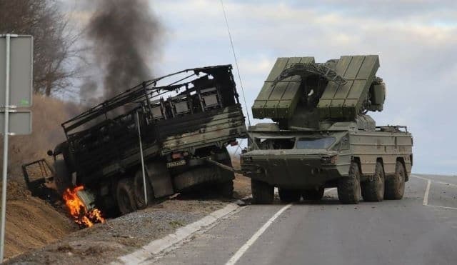 Знищена ворожа техніка/фото умовне