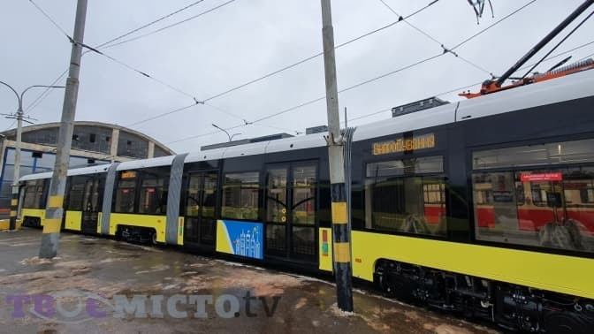 На якому маршруті курсуватиме у Львові новий пятисекційний трамвай