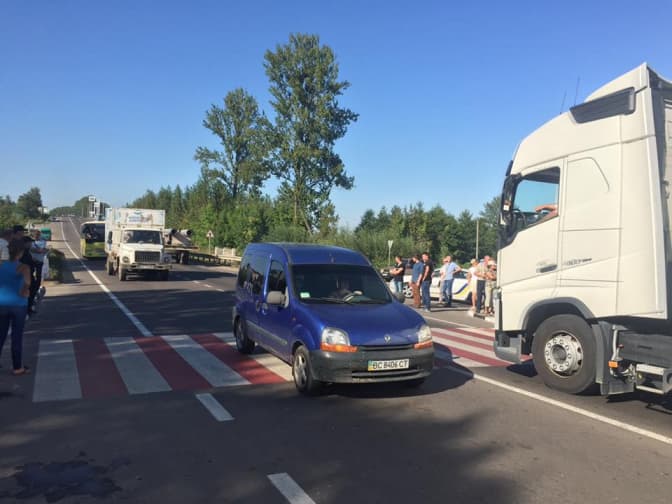 Протест завершився: траса Львів – Рава-Руська відкрита для проїзду