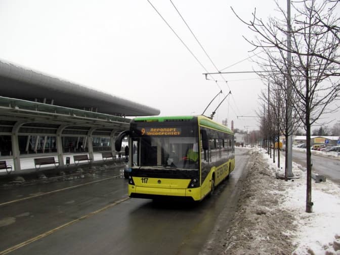 Відсьогодні у Львові тролейбус № 9 курсує за продовженим маршрутом