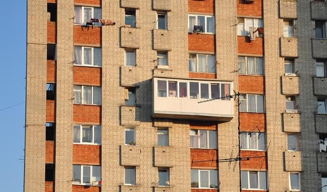 В Україні дозволять склити балкони