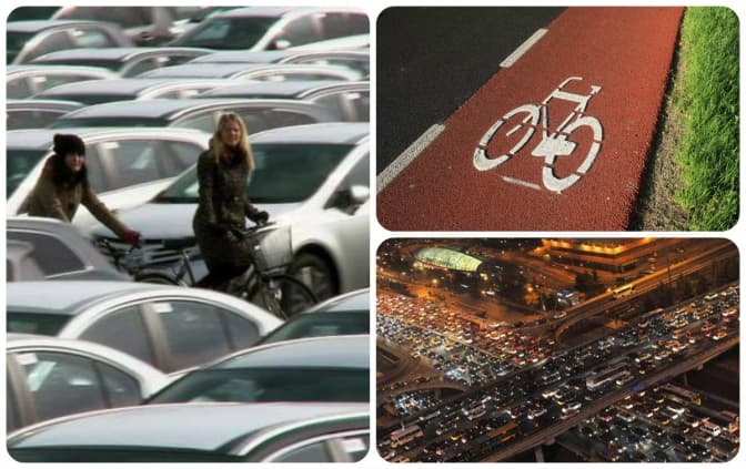 Велосипедисти пропонують зменшити швидкість руху автівок у Львові