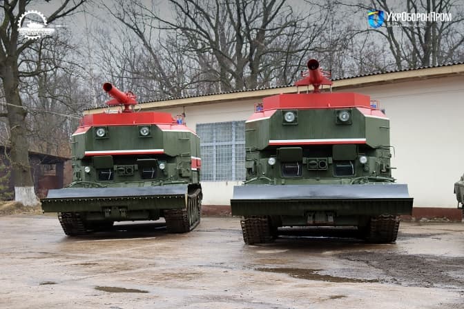 Львівський завод модернізував найбільшу за часи незалежності партію пожежних танків. Фото