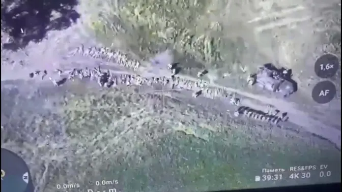 Рота російських солдат здалась в полон на Курщині