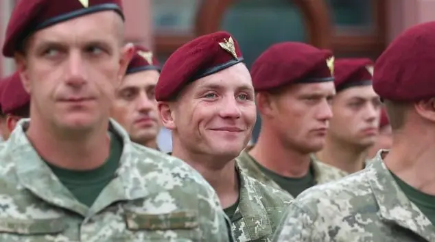 Як пройшла урочиста хода військовослужбовців 80-ї бригади. Фото