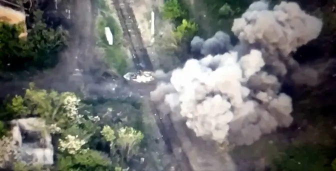 Львівські десантники показали, як підривають бойові машини росіян