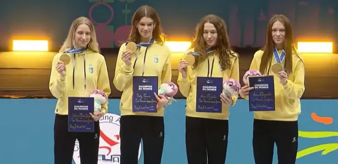 Шпажистки зі Львівщини стали чемпіонками світу
