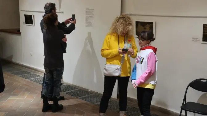У Софії Київській презентували виставку фотохудожника «Київ – Військовий»