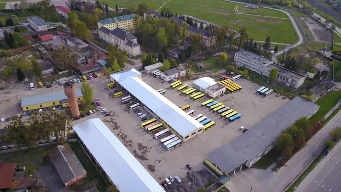 Як у Львові дезінфікують автобуси через коронавірус. Відео