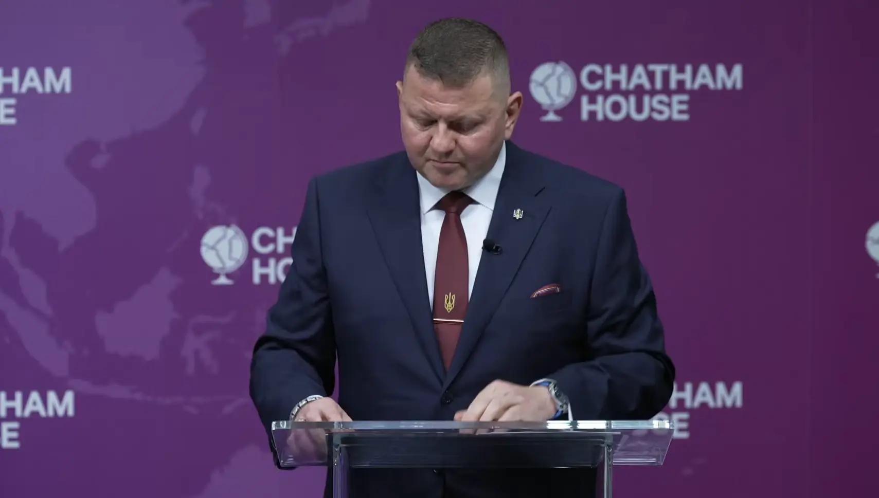Валерій Залужний / Скриншот з відео Chatham House