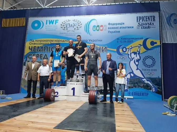 Спортсмен із Львівщини здобув три золоті медалі національного чемпіонату