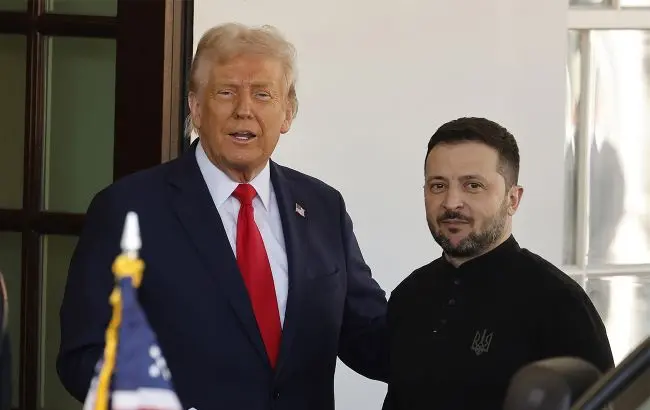 Володимир Зеленський та Дональд Трамп / Getty Images