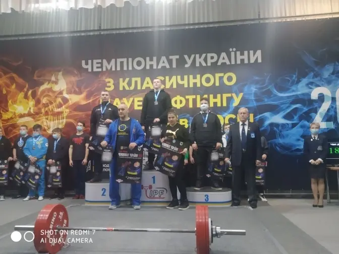 Пауерліфтер зі Львівщини виборов срібло на чемпіонаті України