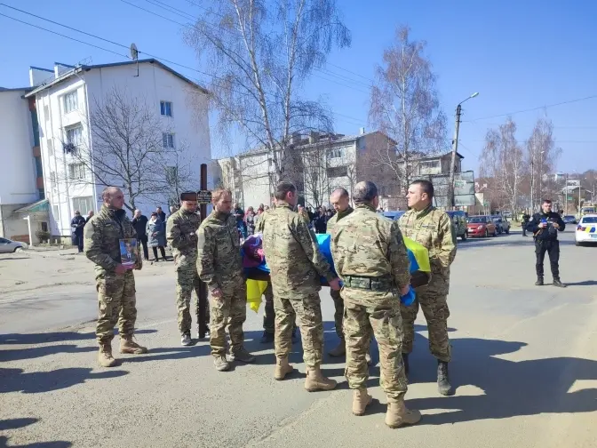 У Бориславі зустріли 21-річного Героя, який загинув у боях на півдні України