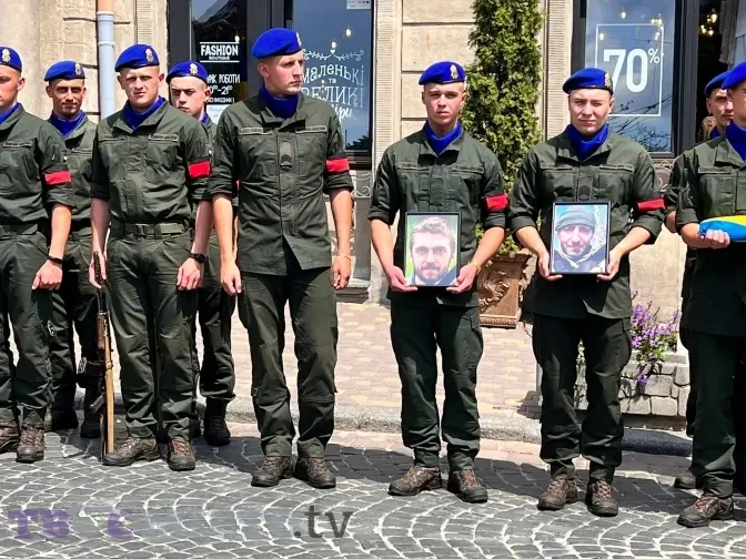 У Львові попрощалися із загиблими Героями Олегом Воробйовим та Андрієм Банахом