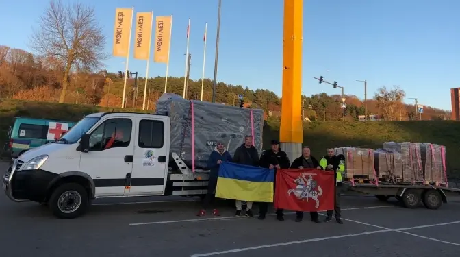Україна отримала від Литви першу партію генераторів