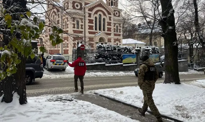 СБУ прийшла з обшуками до церкви московського патріархату у Львові