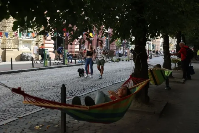пішохідна вулиця Січових Стрільців
