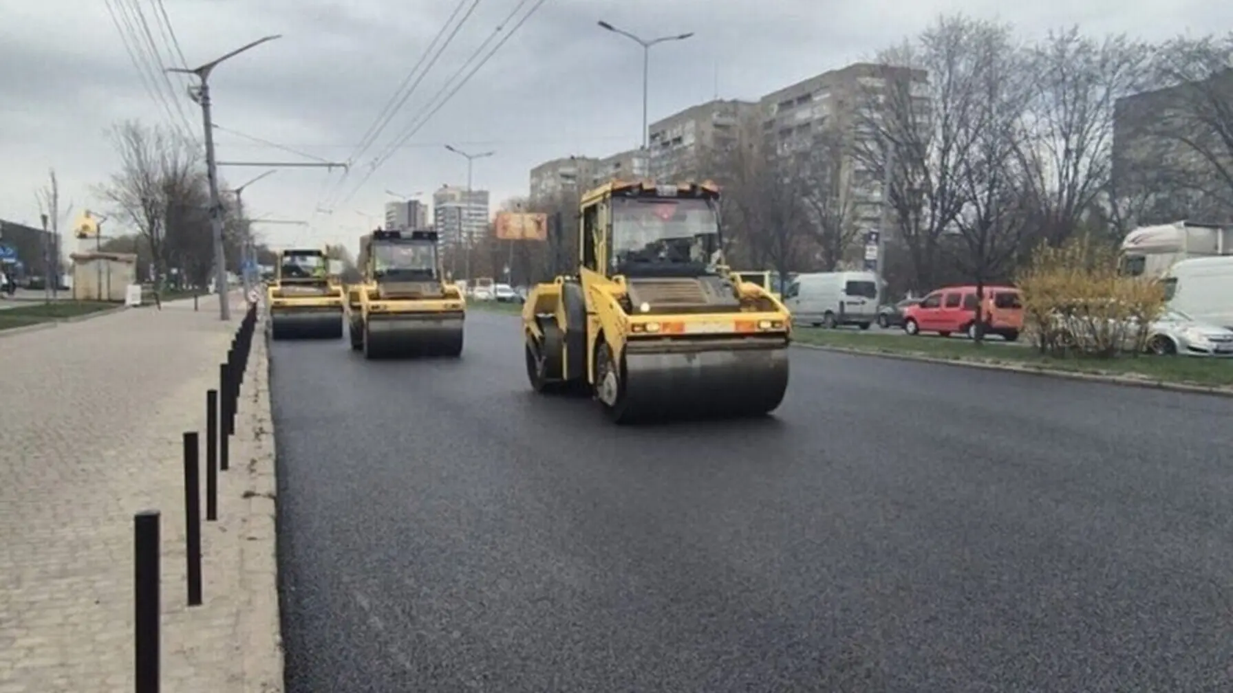 Підрядник "Онур" з 10 червня розпочинає фрезерування непарної сторони Стрийської вулиці / фото ЛМР.