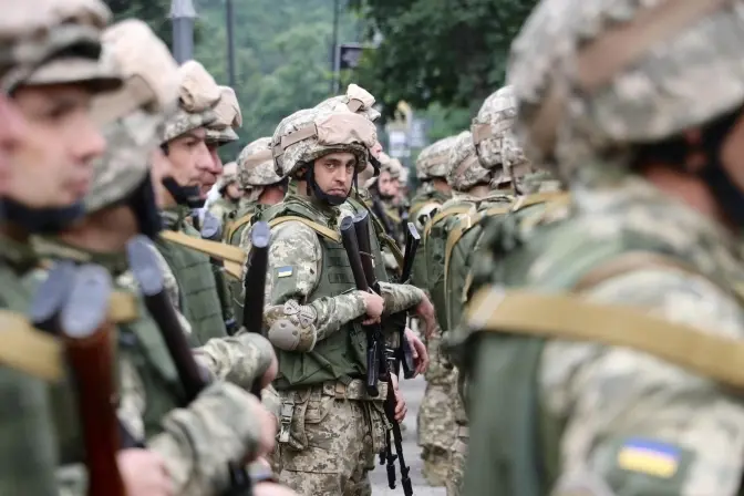 Сотні воїнів стрілецького батальйону Львівщини склали присягу
