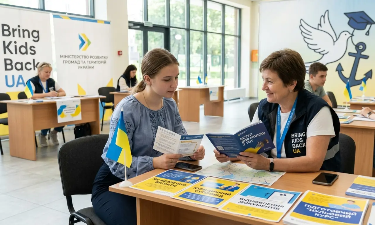В Україні стартувала інформаційна кампанія для молоді з ТОТ щодо вступу до університетів / фото ілюстративне стоврене ШІ