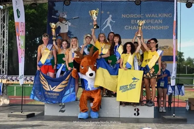 Львів'янки перемогли на чемпіонаті Європи зі скандинавської ходьби