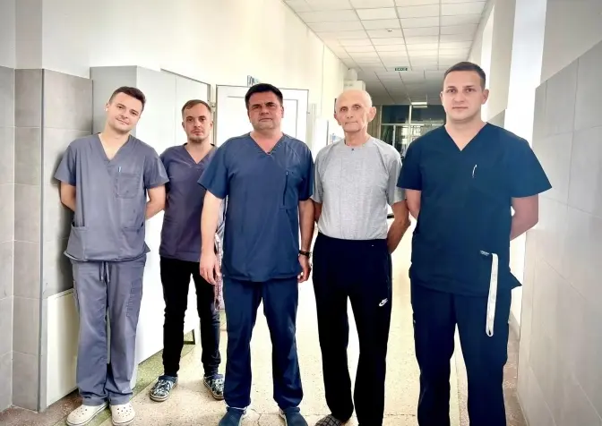 Львівські лікарі вперше в Україні лапараскопічно сформували сечовий міхур 67-річному чоловіку