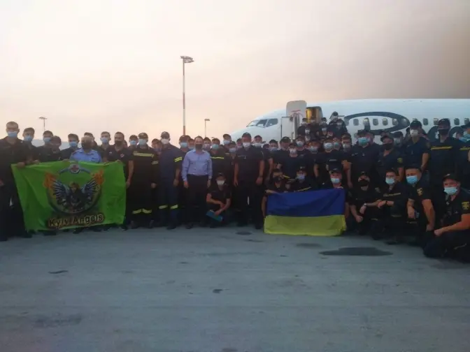 Українські вогнеборці допомагатимуть гасити пожежі у Греції