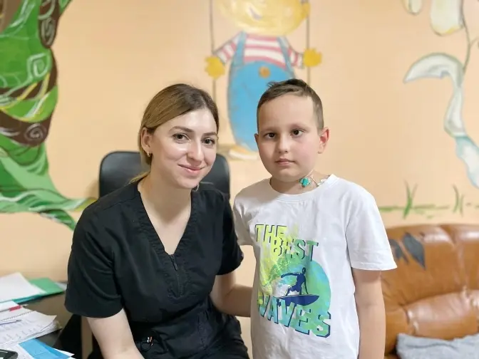 У Львові лікують 10-річного хлопчика з раком мозку, якого відмовилися оперувати за кордоном