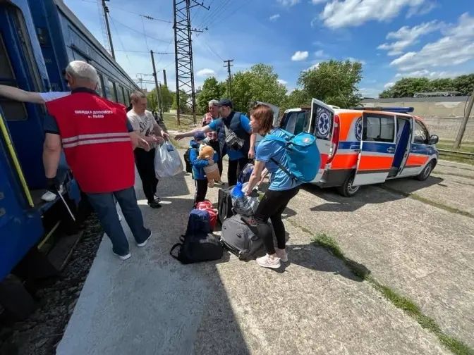 До Львова евакуювали 14 постраждалих з Бахмута і Краматорська