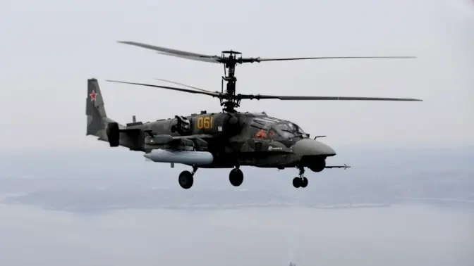 Львівський десантник знищив російський вертоліт Ка-52
