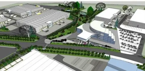 У Львові депутати підтримали створення індустріального парку «Сигнівка». Візуалізація