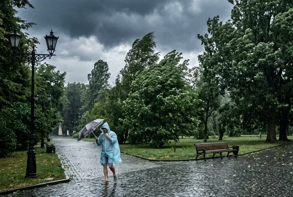 Сильний вітер та дощі: львів'ян попереджають про жовтий рівень небезпеки
