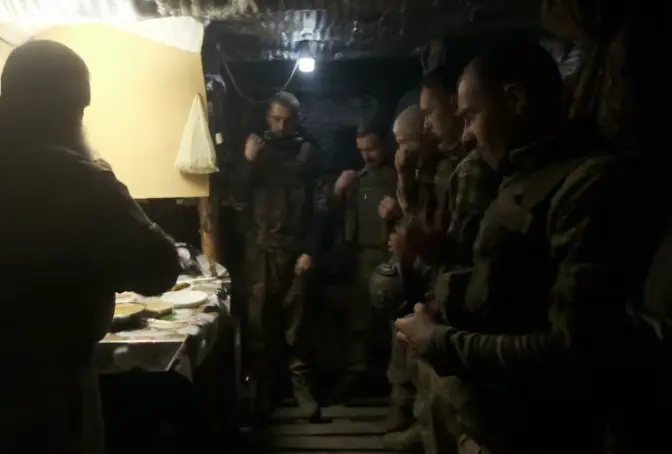 Бійці львівської бригади показали, як святкують Різдво на передовій