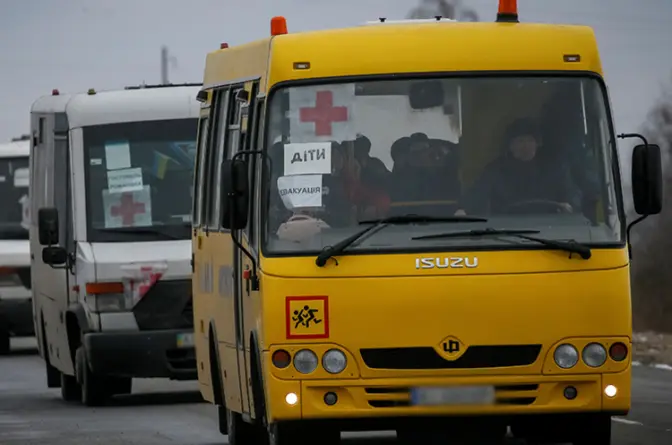Львівська бригада ТрО допомогла евакуювати мешканців Бахмута. Відео