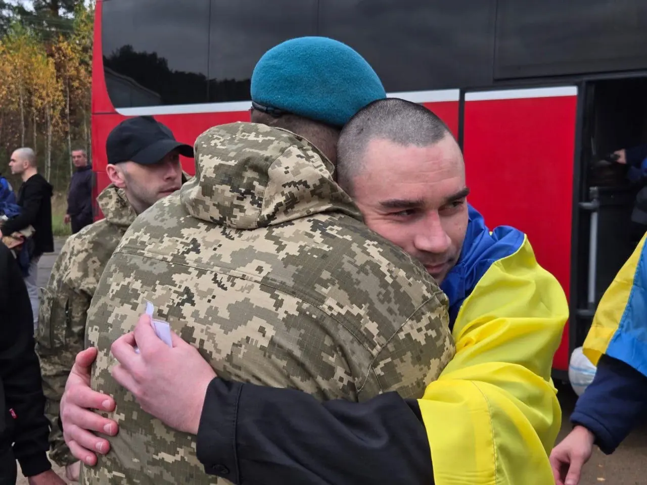 Україна повернула з російського полону 270 військових і цивільних / фото: Telegram / Zelenskiy Official