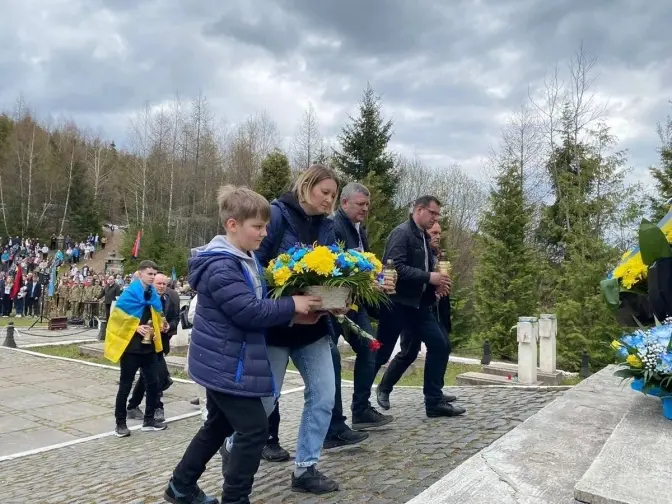 На Львівщині відзначили річницю перемоги Українських січових стрільців. Фото