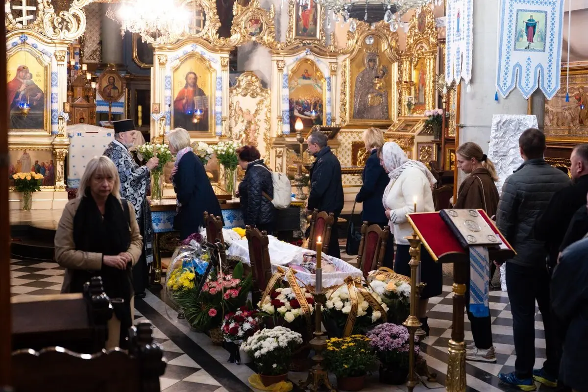 У Львові попрощалися із зв'язковою УПА Оленою Рибалко / фото: Анастасія Смольєнко/ЛМР