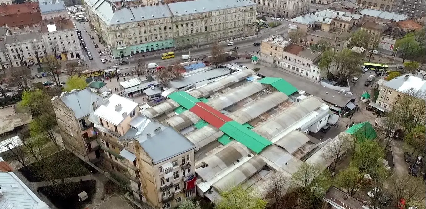 Колишній ринок "Добробут" у Львові