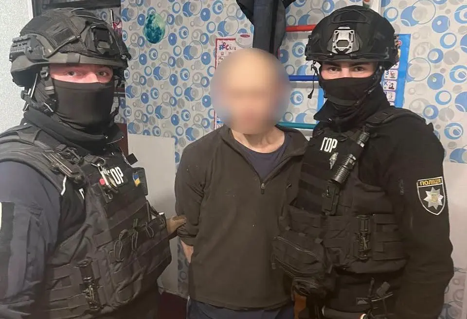 Затримали нападника / фото: поліція