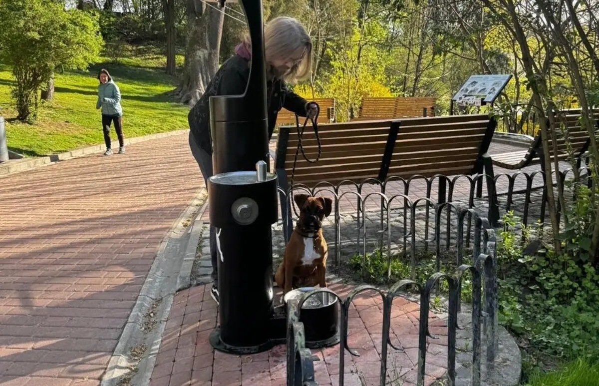Новий питний фонтан / Фото: ЛМР