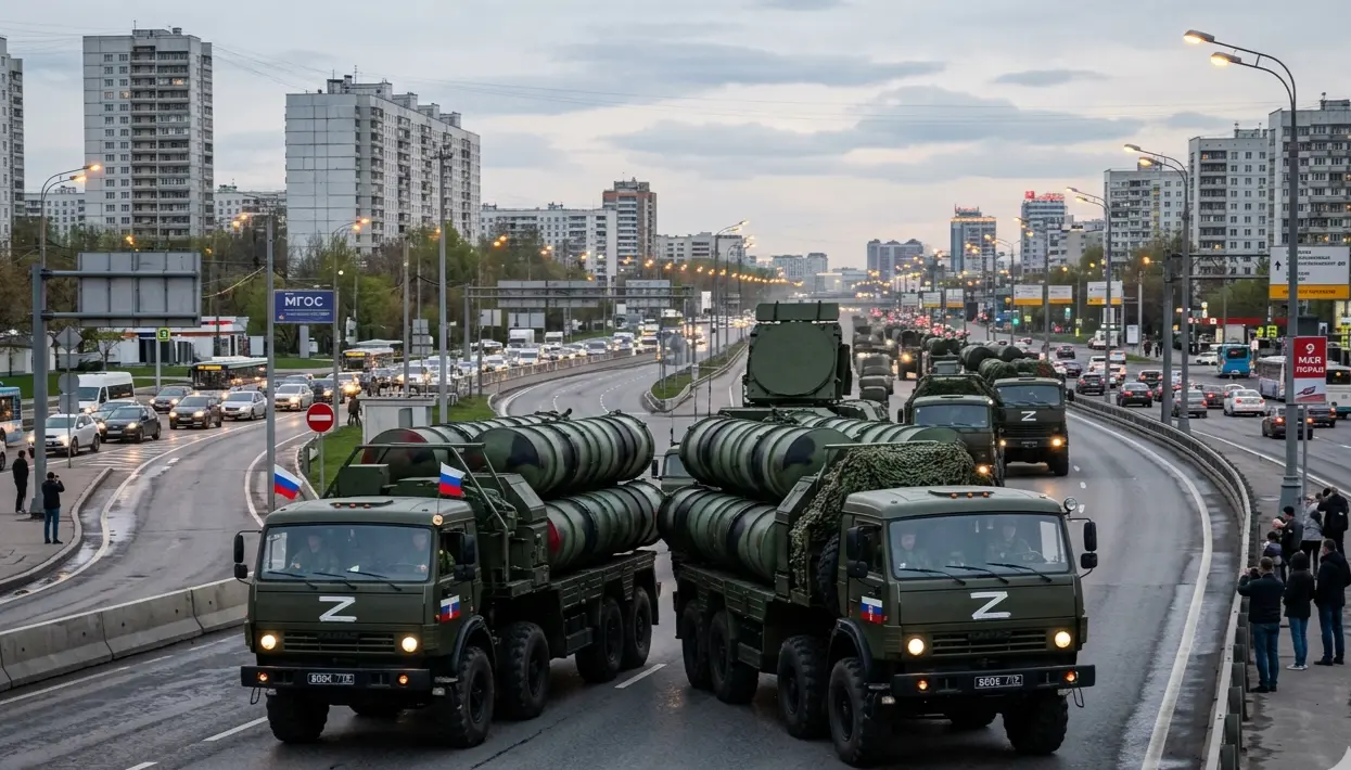 Росія стягує ППО до Москви перед парадом: Зеленський доручив ГУР нові завдання