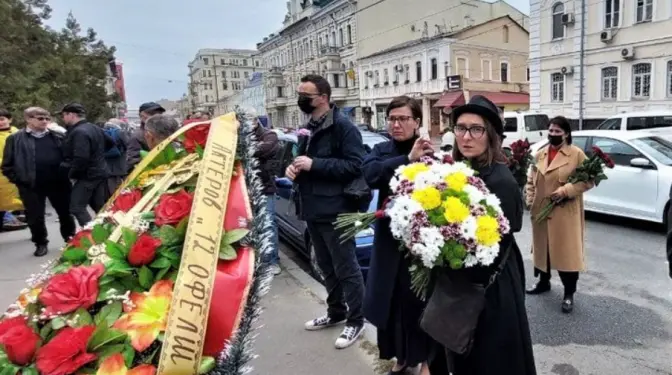 У Харкові попрощалися із львівським музикантом Міськом Барбарою. Фото