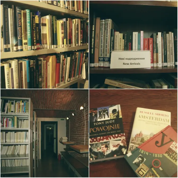 У Львові діє бібліотека з унікальними книгами з урбаністики та медіаісторії