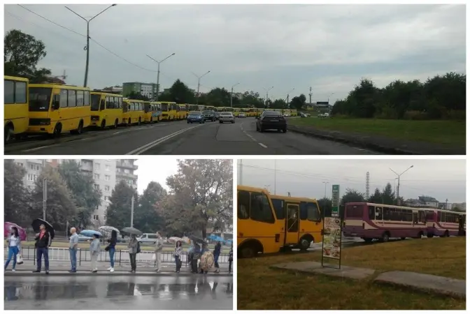 Транспортний страйк у Львові набирає обертів: місто та перевізники не домовились
